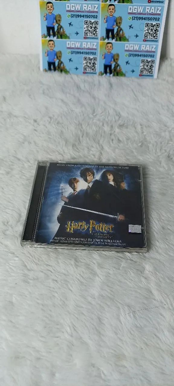 CD música Harry Potter câmara secreta