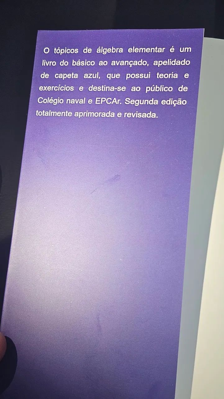 TÓPICOS DE ALGEBRA ELEMENTAR (CAPETA AZUL)] - Foto 3