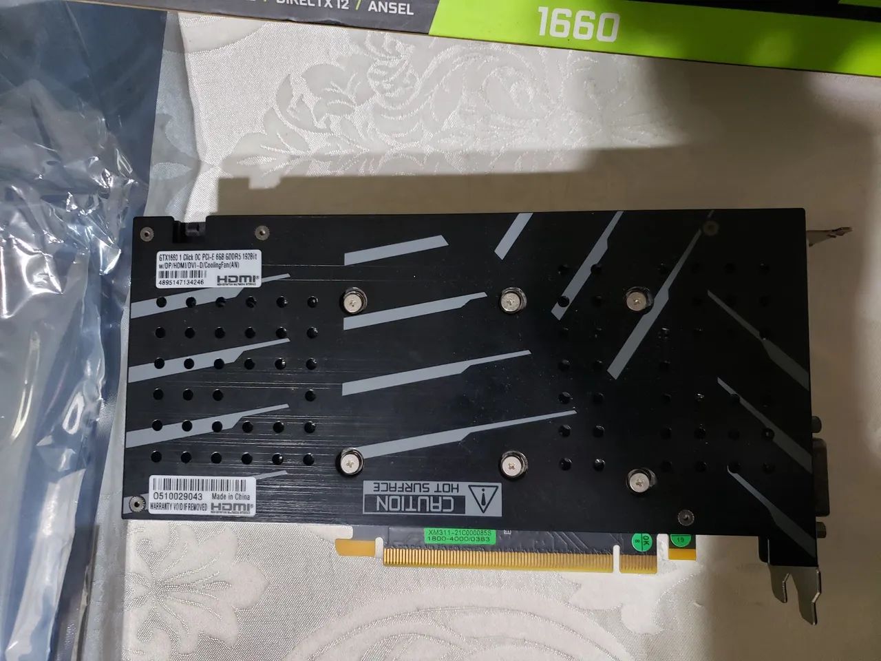 GTX 1660 6GB Placa de vídeo Galax - Foto 3