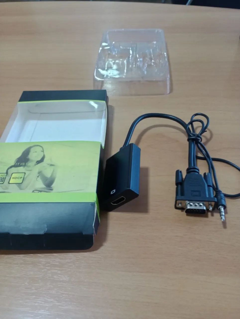Adaptador VGA PARA HDMI com Áudio + USB - Entrega Grátis em Campo Grande MS - Foto 4