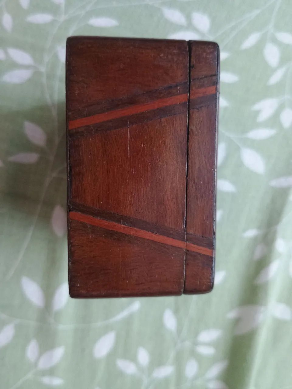 Caixa de jóias em madeira Vintage  - Foto 2