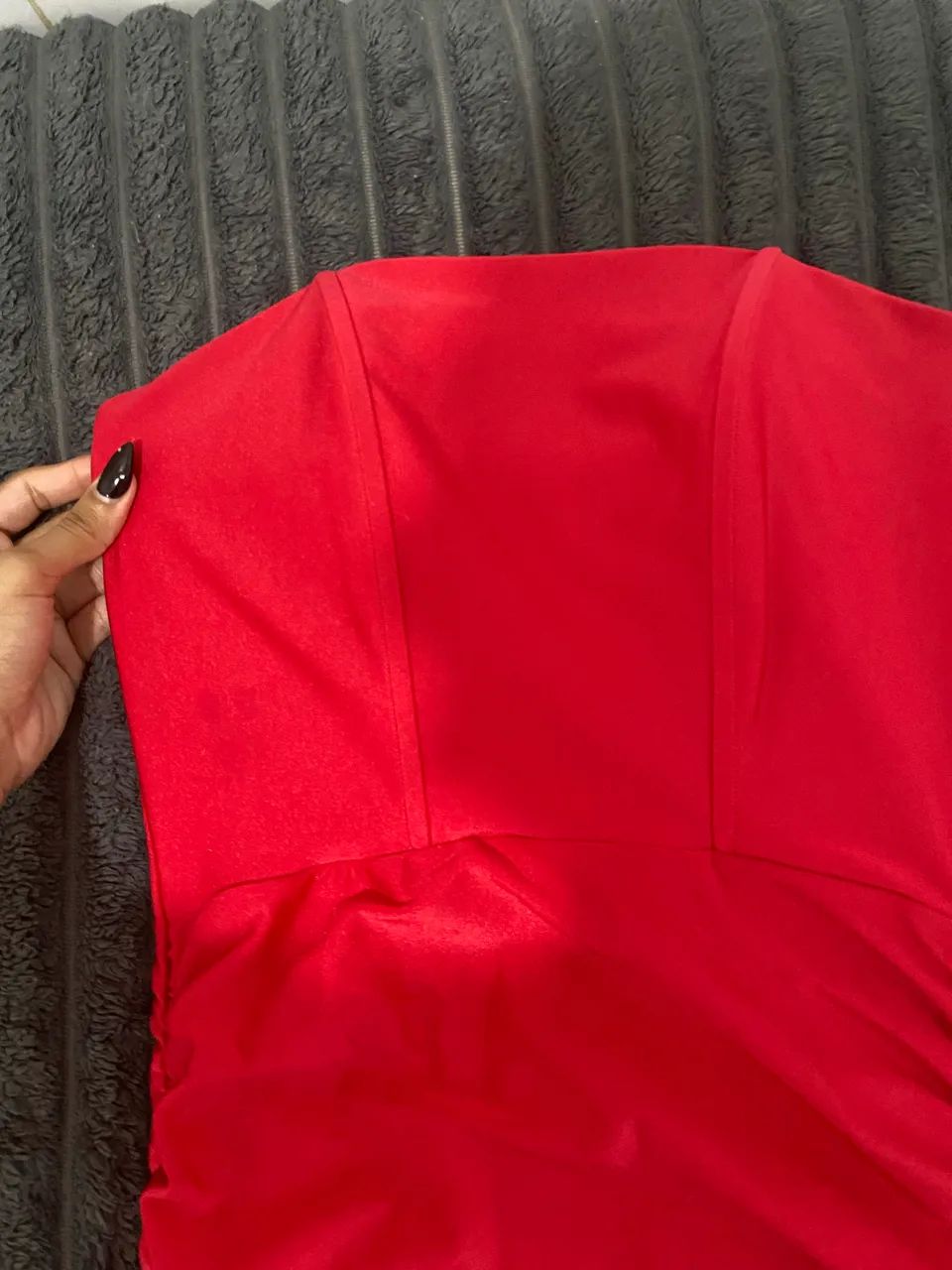 Vestido vermelho curto 