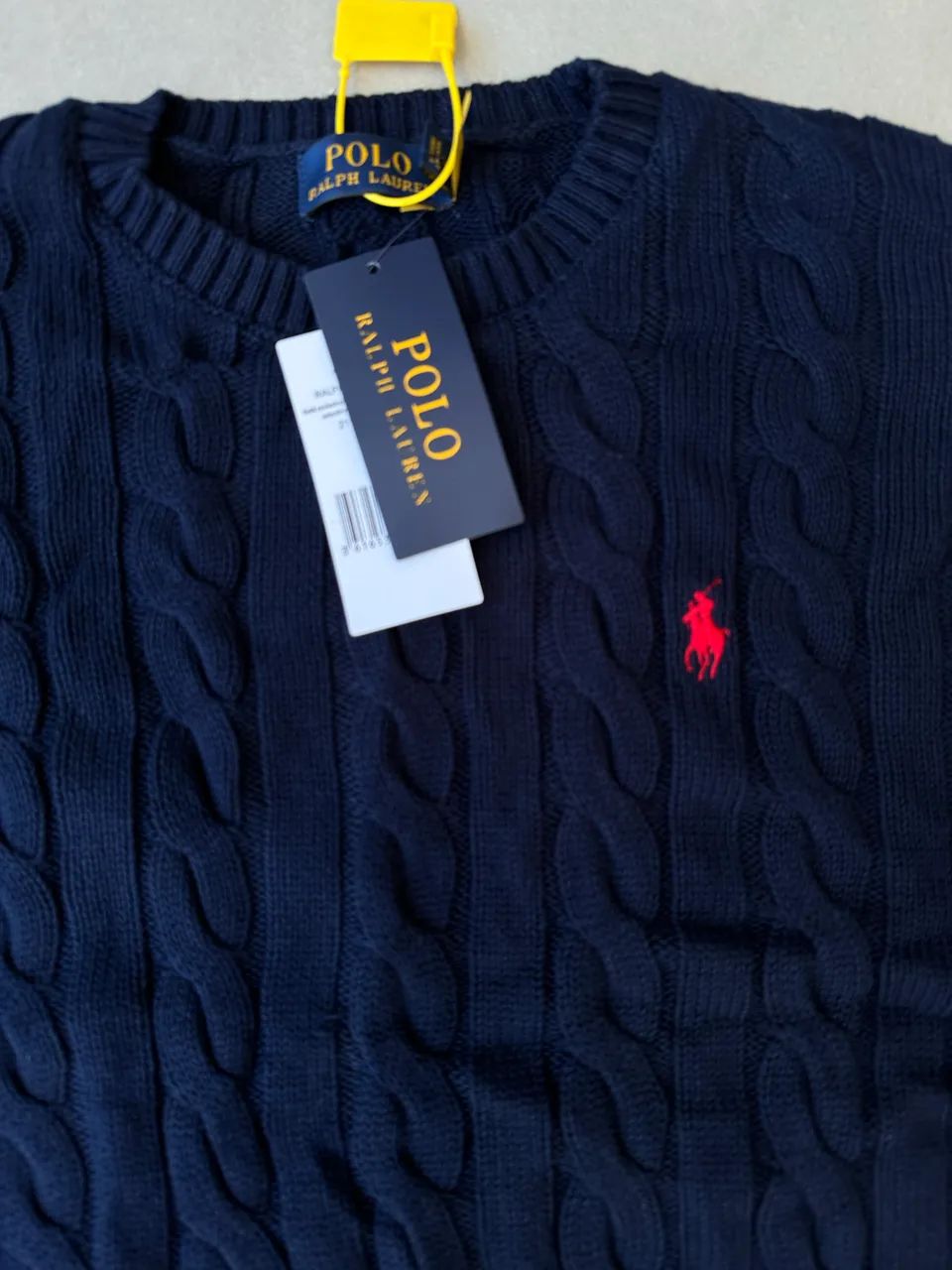 Suéter Ralph Lauren Azul - M - Foto 2