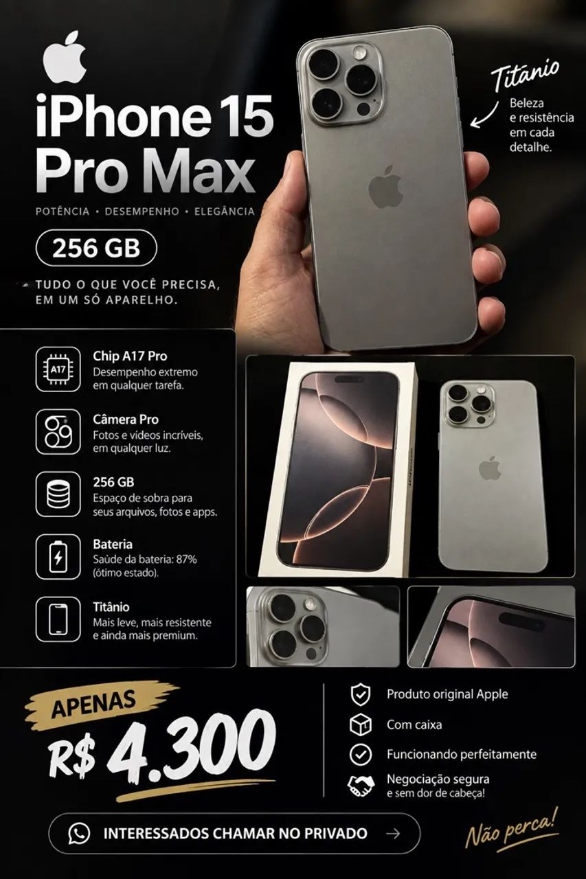 iPhone 15 pro Max 