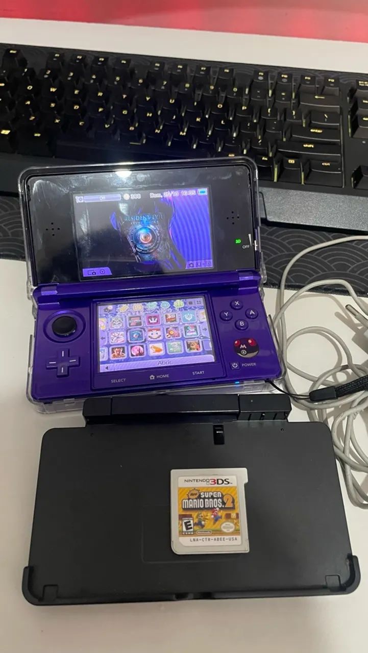 Nintendo 3DS Roxo - Foto 2