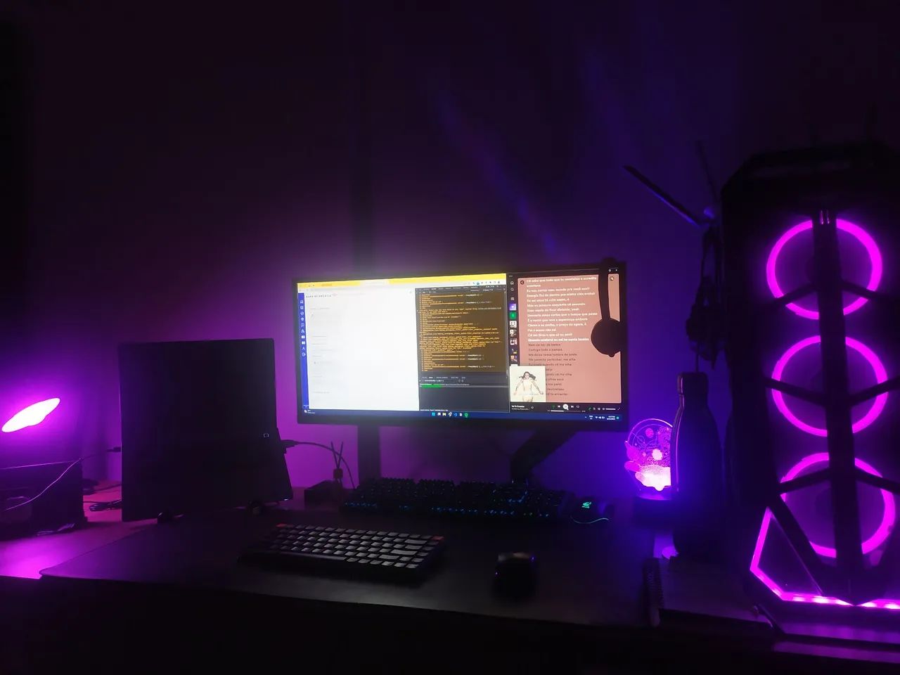 Computador Ryzen 5 16gb ram + Monitor Ultrawide LG 29 polegadas (negociável) - Foto 3