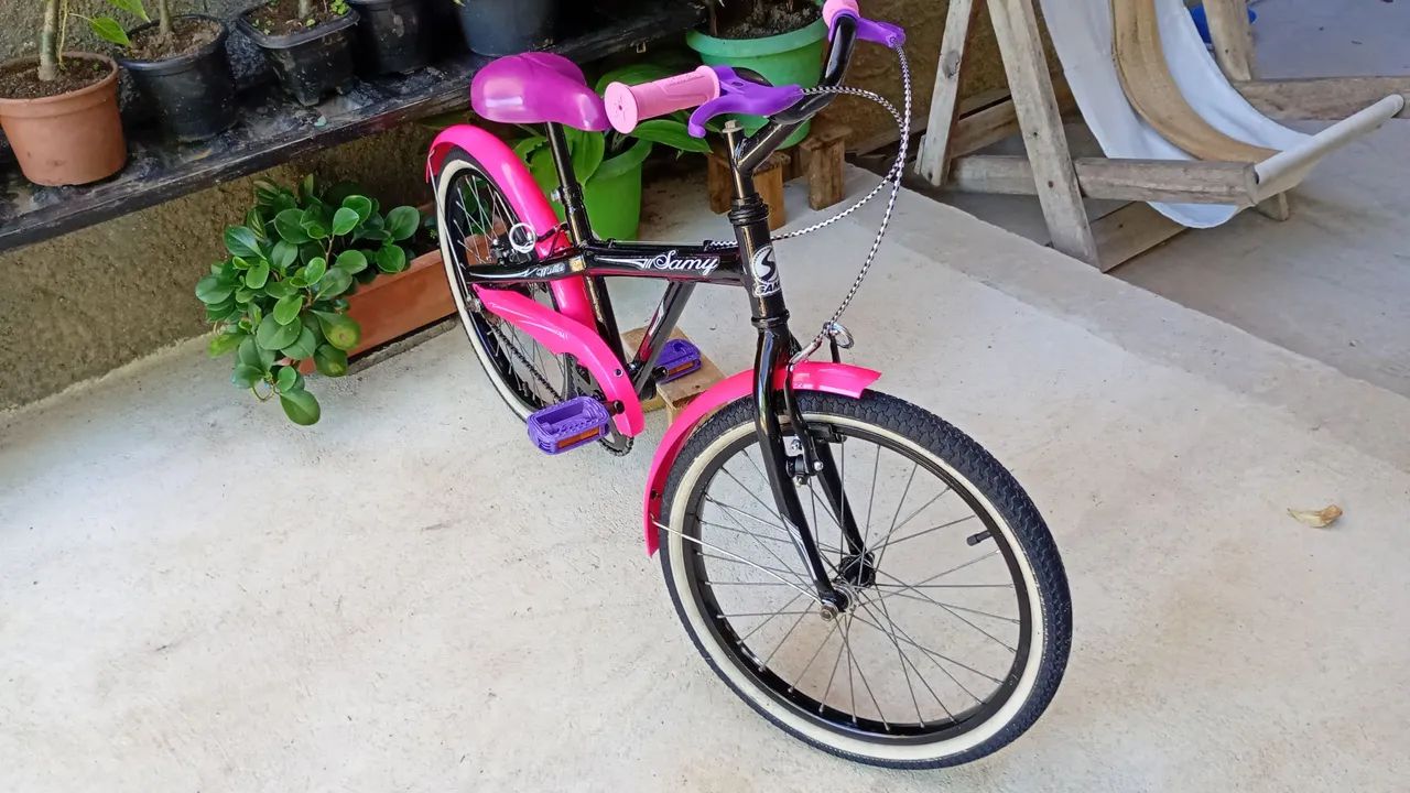 Bicicleta infantil aro 20 reformada  - Foto 4
