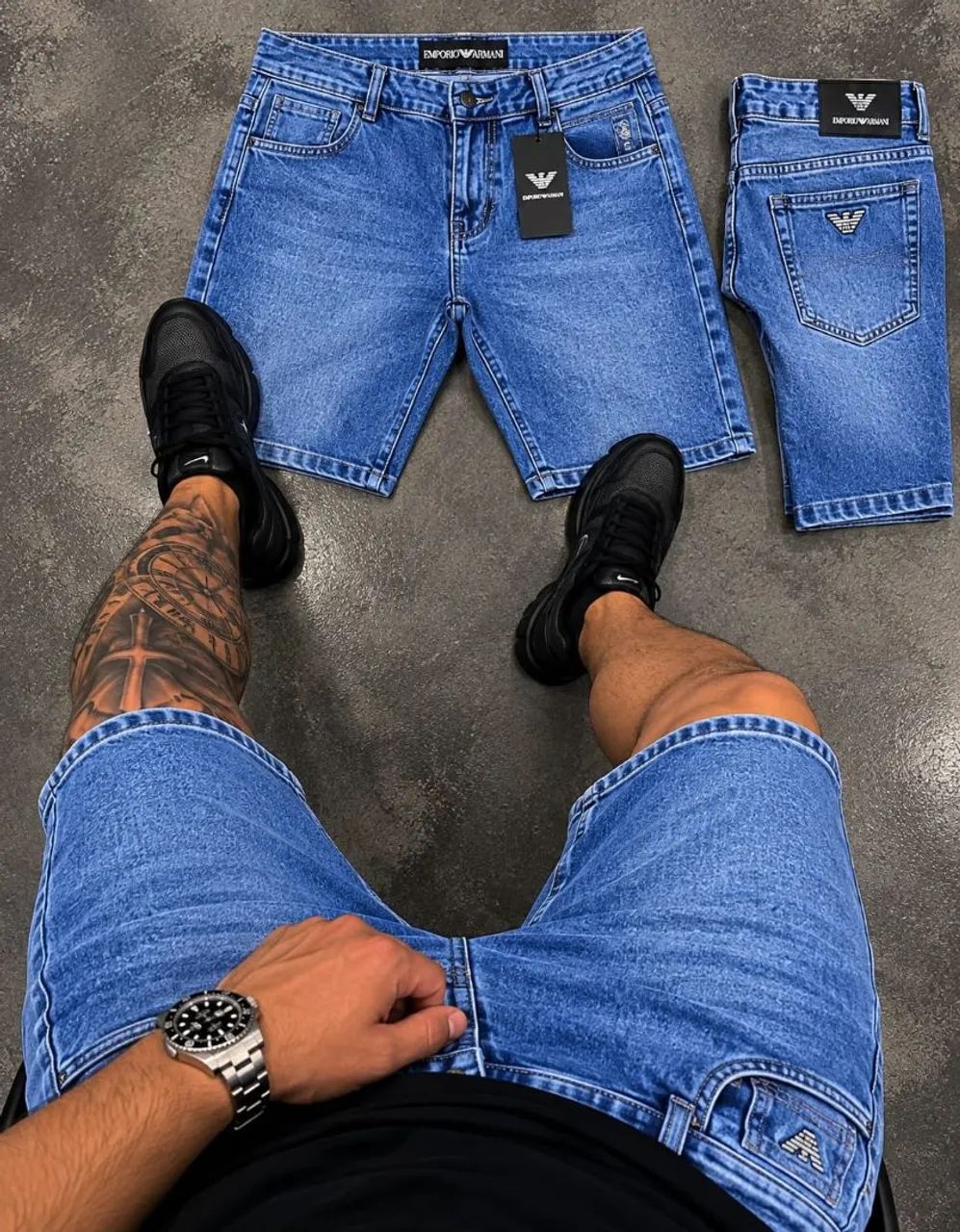 Bermuda jeans - Foto 4