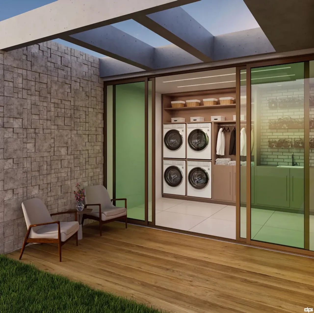 EM-Edf.Terraço Beira Rio , 32m² até 38m², 1 quarto - Madalena. - Foto 9