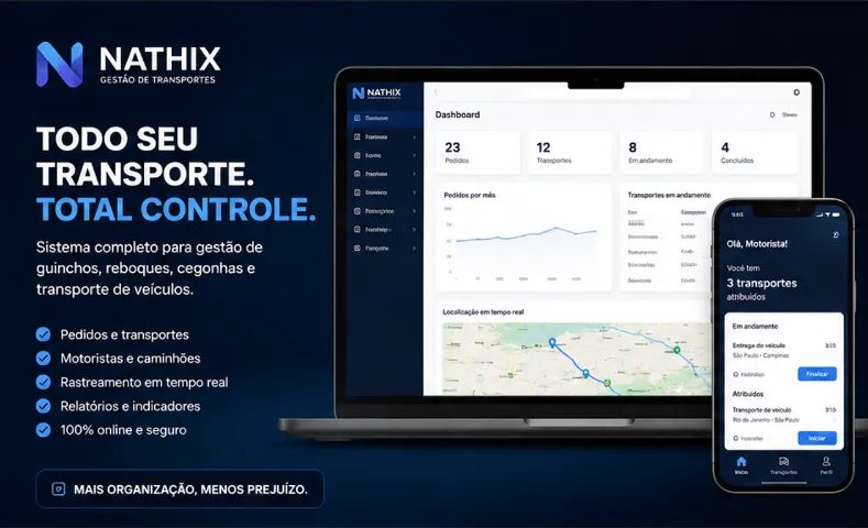 Sistema para Gestão de Guinchos e Cegonha - Foto 5