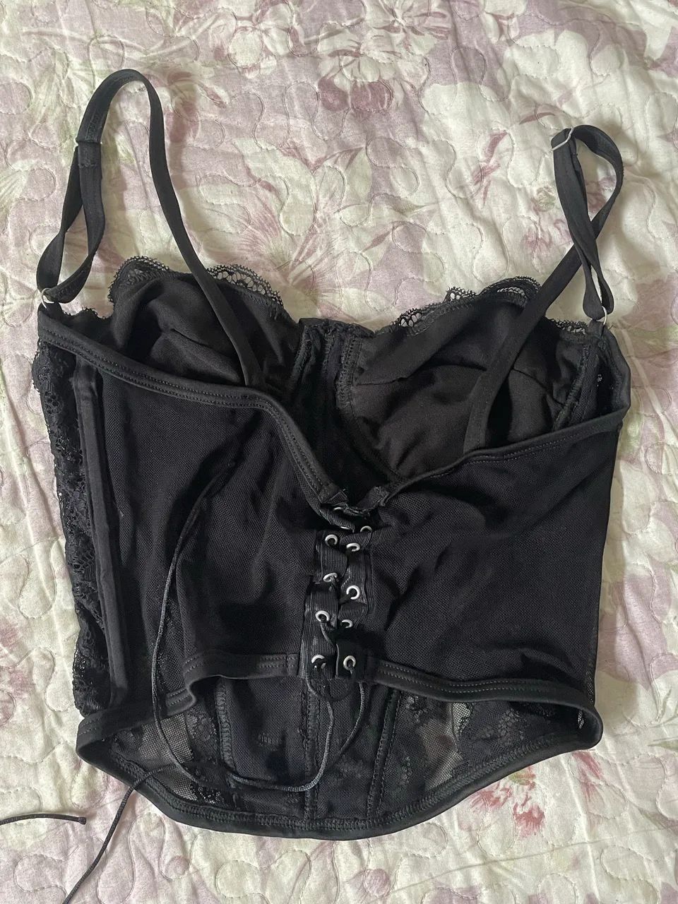 Corset Lingerie preta - Foto 2