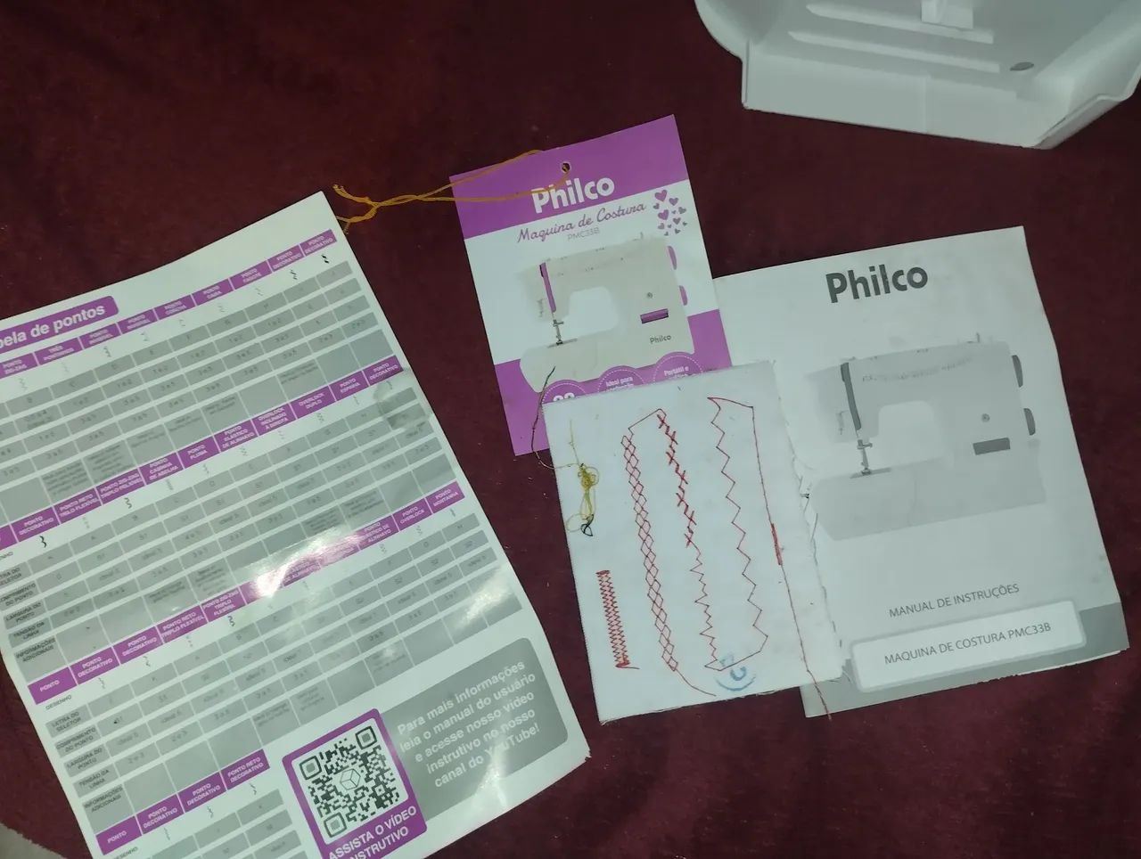 Máquina de costura PHILCO 32 pontos, nova - Foto 5