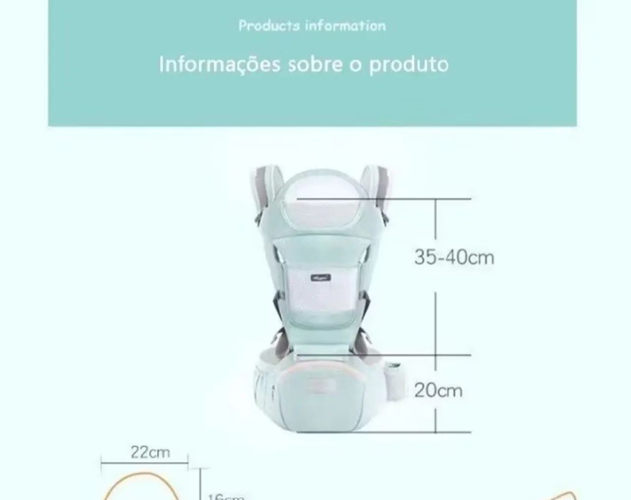 Babybag Canguru - Foto 3