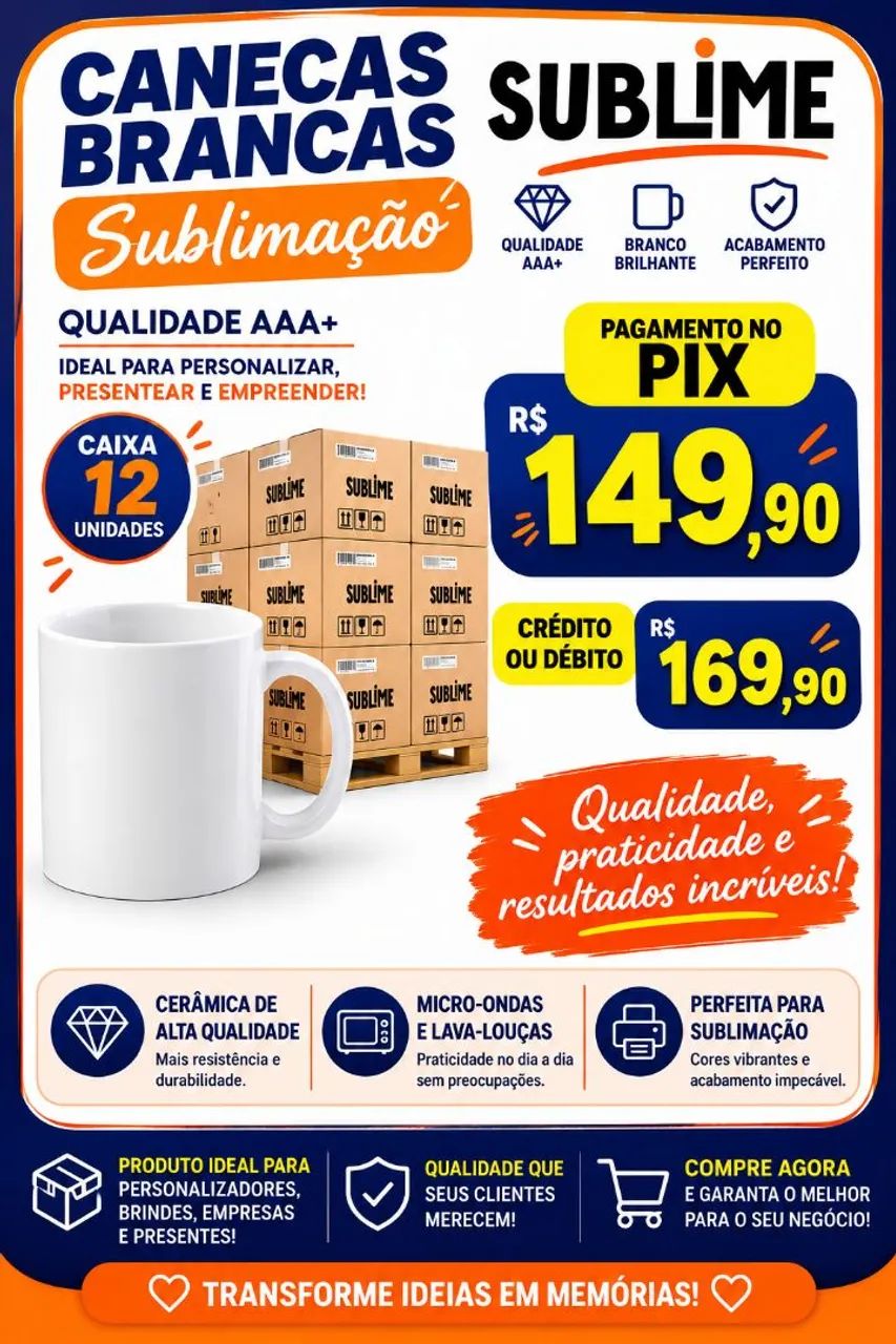 Canecas porcelanas Insumos - Foto 3