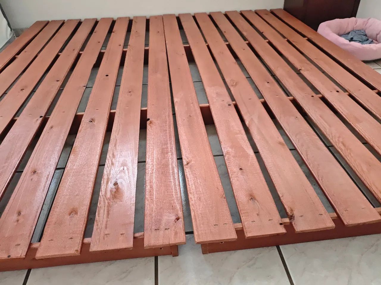 Cama casa king que serve como 2 solteiro - Foto 3