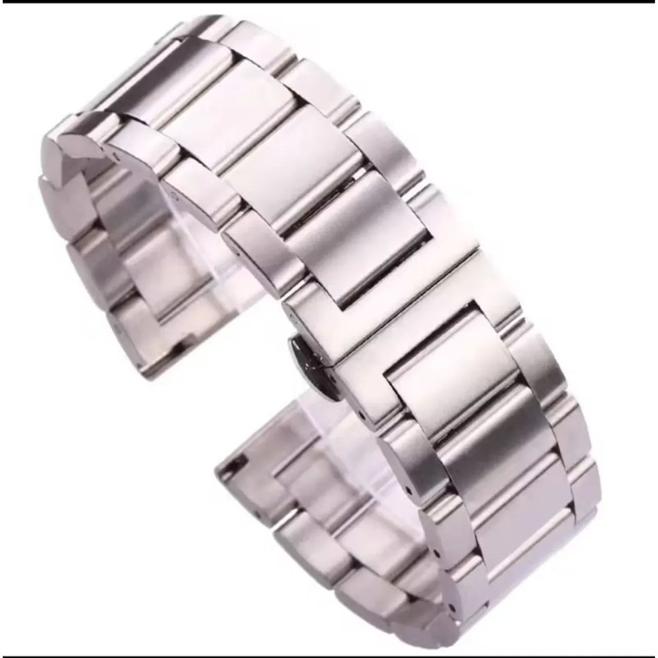 Pulseira para relógio 18mm aço escovado - Foto 3
