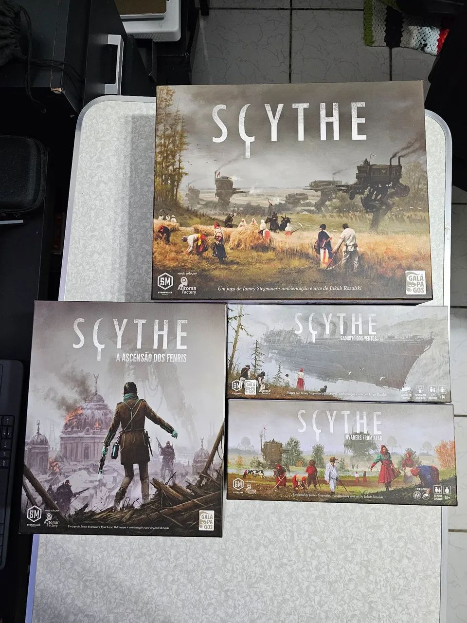 Scythe Jogo Base e Expansões 