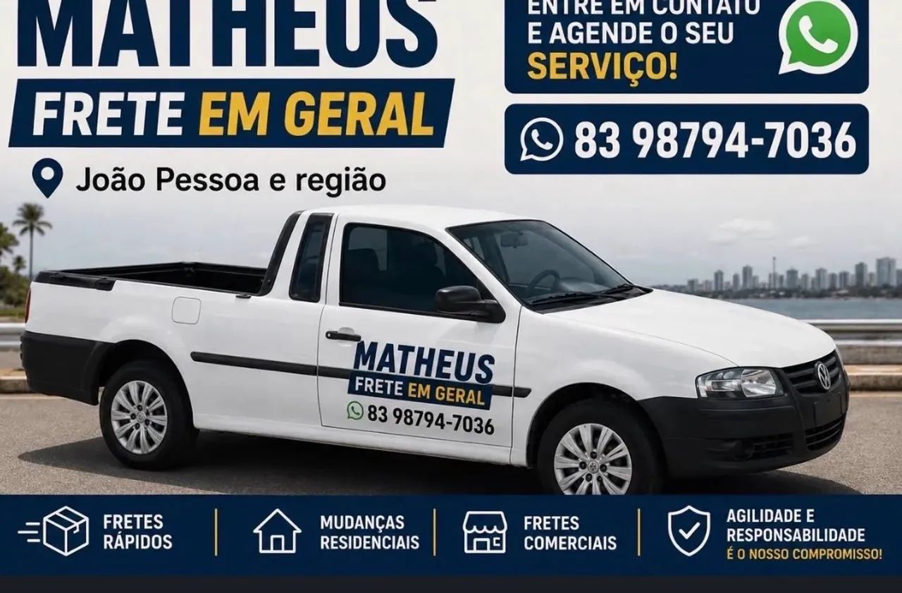  FAÇO FRETE 