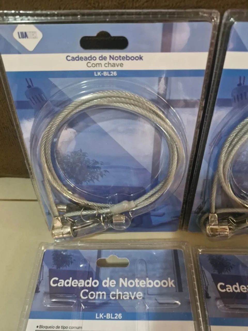 4 cadeados trava Notebook - Foto 2
