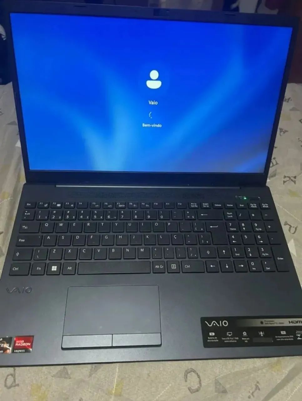 Notebook Vaio fe15 12de ram 512ssd nvme - Foto 2