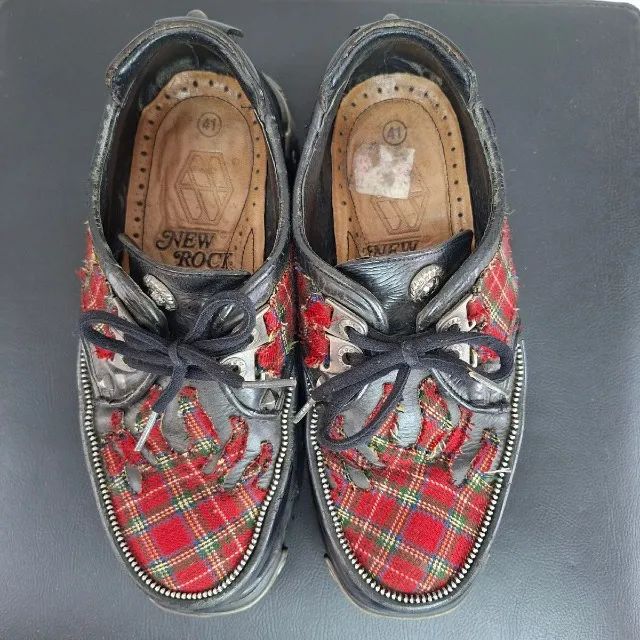 sapato new rock flame creeper - Foto 3