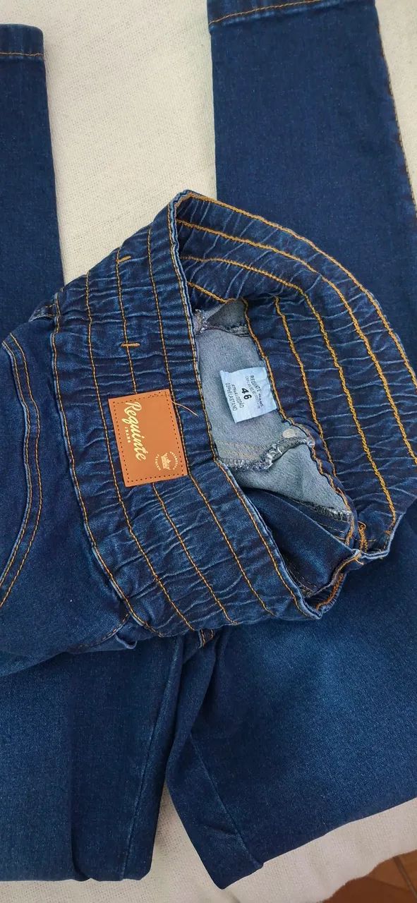 CALÇA JEANS COM ELASTANO - Foto 3