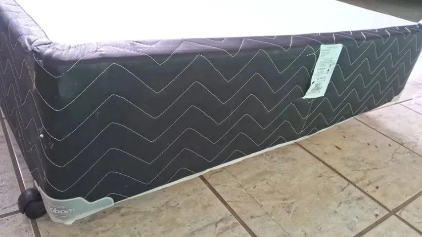 Cama box de casal com colchão, - Foto 5