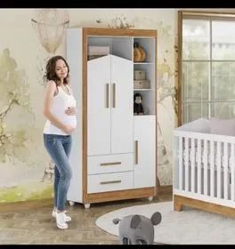 Guarda Roupa Infatil 3 Portas 2 Gavetas - Promoção!! - Foto 2