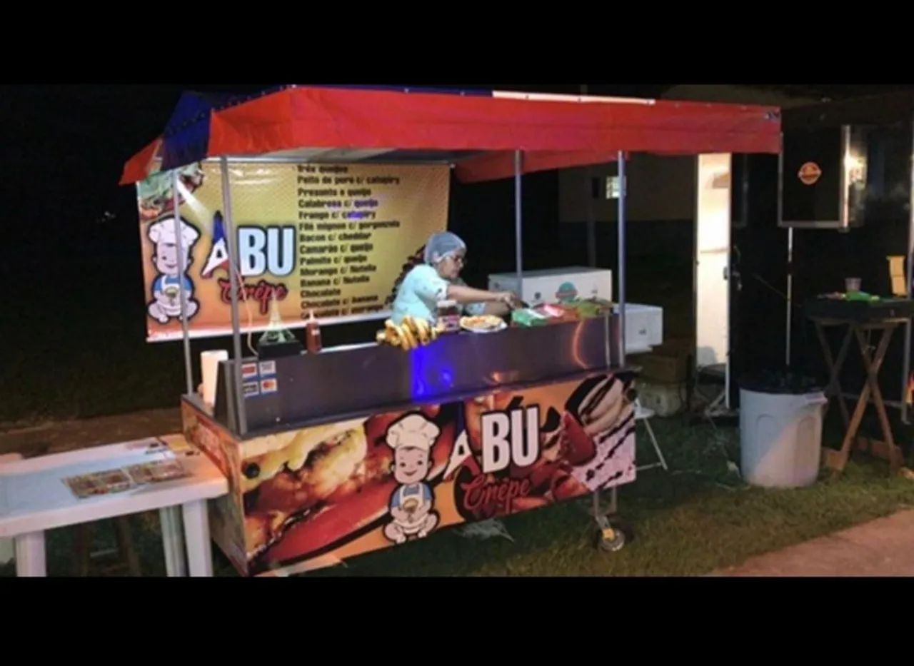 Carrinho de Crepe Suíço 