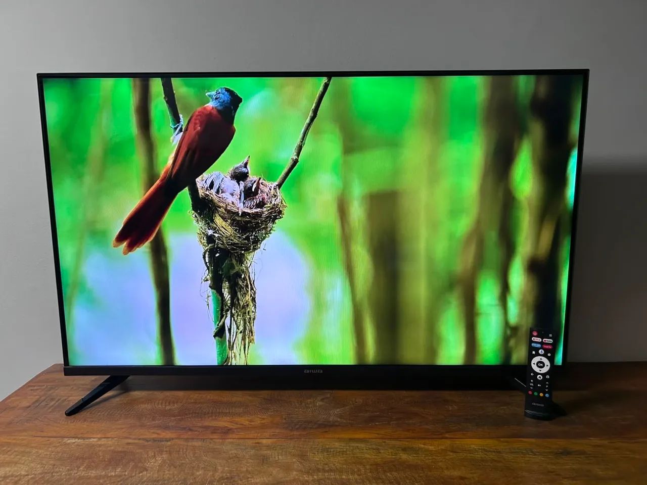 TV Smart AIWA 43 Polegadas Full HD, HDR e IA