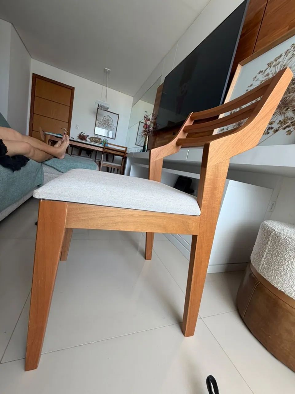 Conjunto de 6 cadeiras freijó - Foto 3