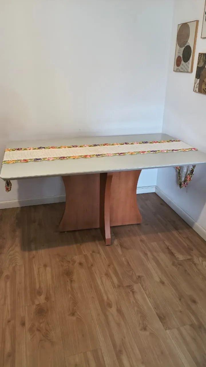 Mesa de jantar retangular - 6 lugares - Foto 4