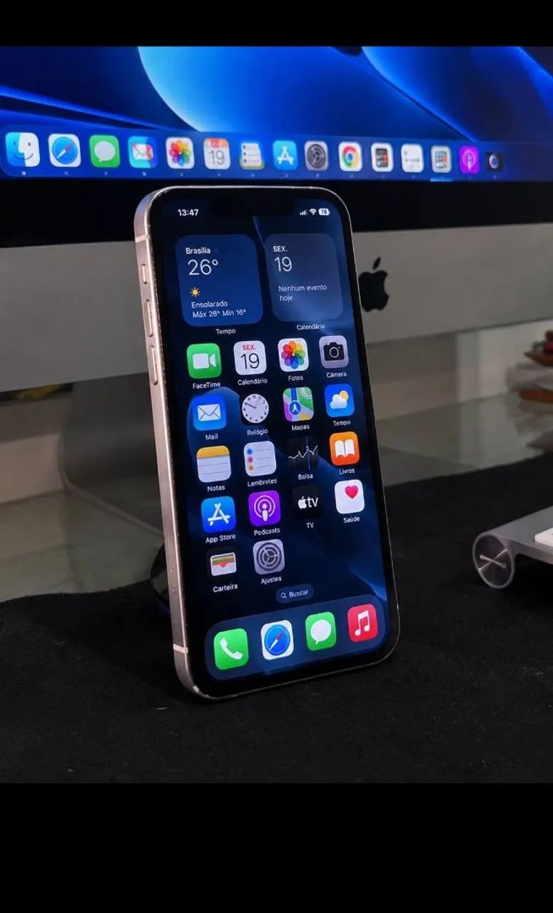 Vende-se iphone 12 em perfeitas condições 1150$ - Foto 3