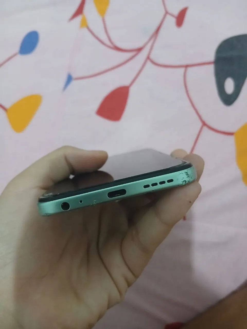 Celular ifinix Hot 50i 256gb único dono - Foto 2