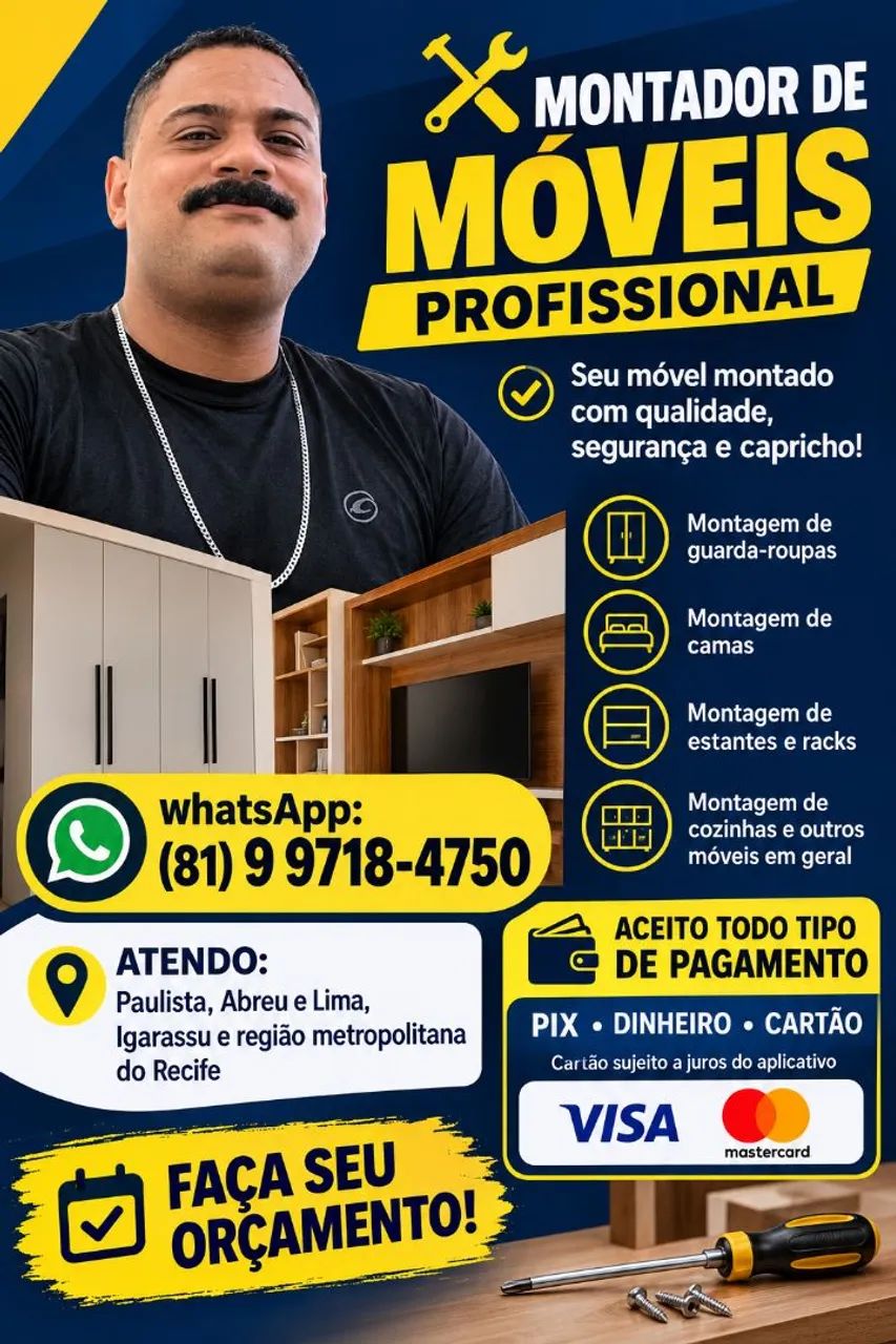 *MONTADOR DE MÓVEIS*