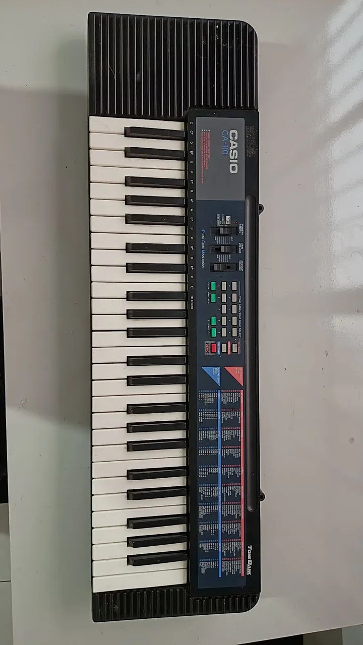 Teclado Casio CA-110 Tone Bank