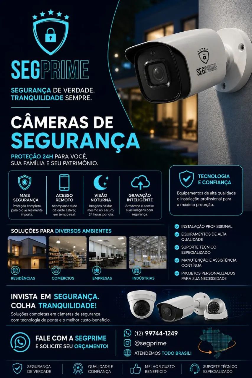 Câmeras de Segurança 