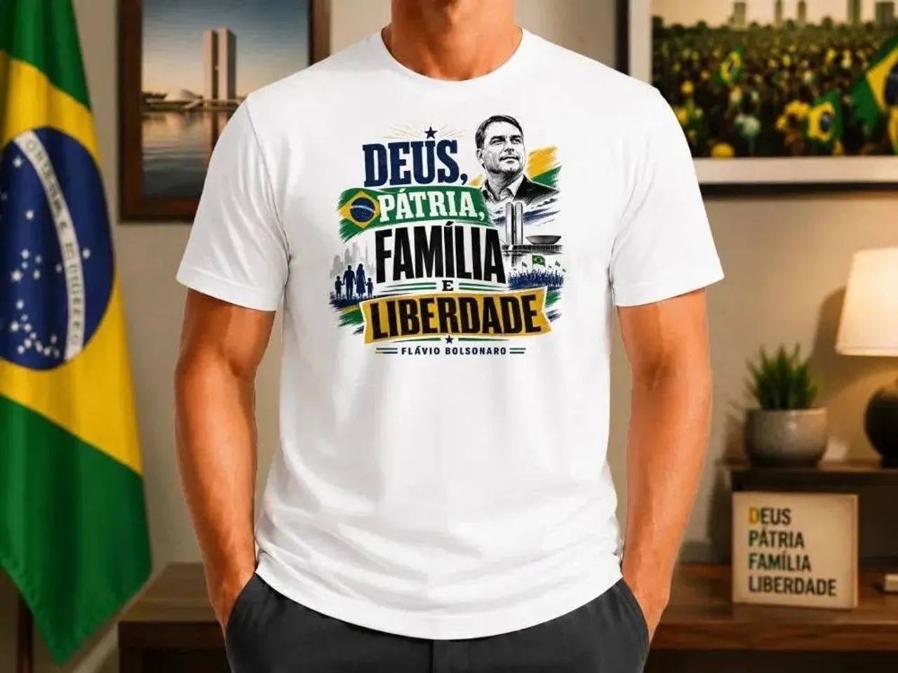 Camisa Lula e Flávio - Foto 3