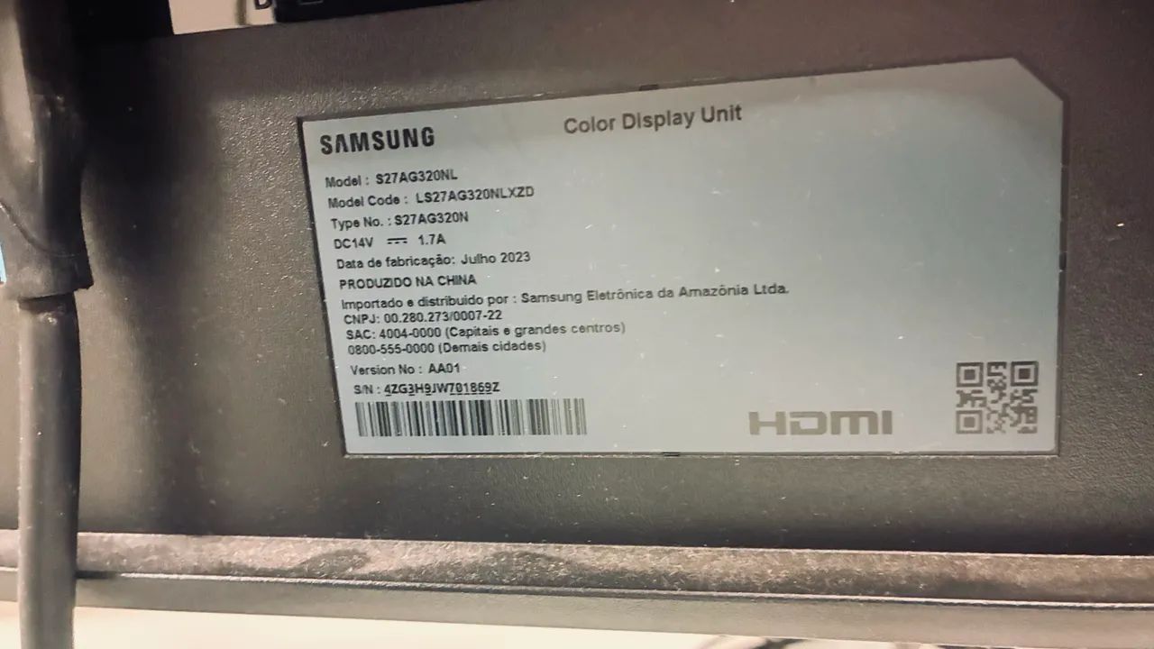 Monitor Samsung Odyssey 27?