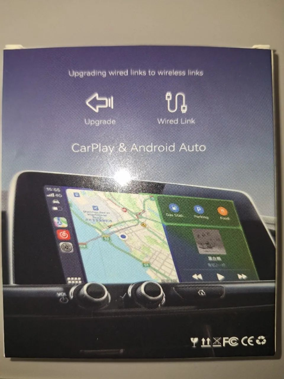 AI Box CarPlay e Android Auto Sem Fio - Novo - Foto 2