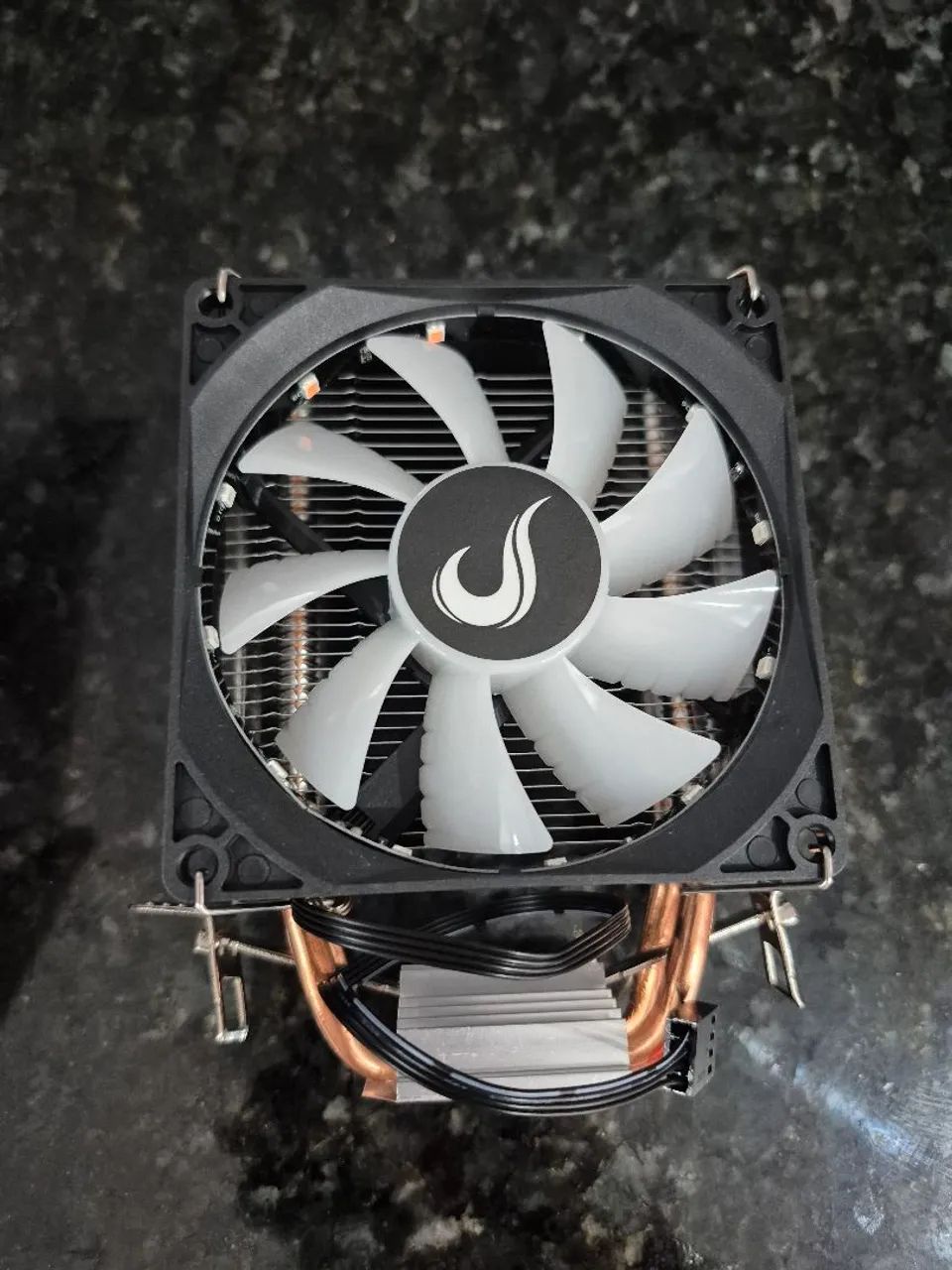 Air cooler para Processador universal Intel e AMD Risemode com RGB novos lacrados - Foto 2