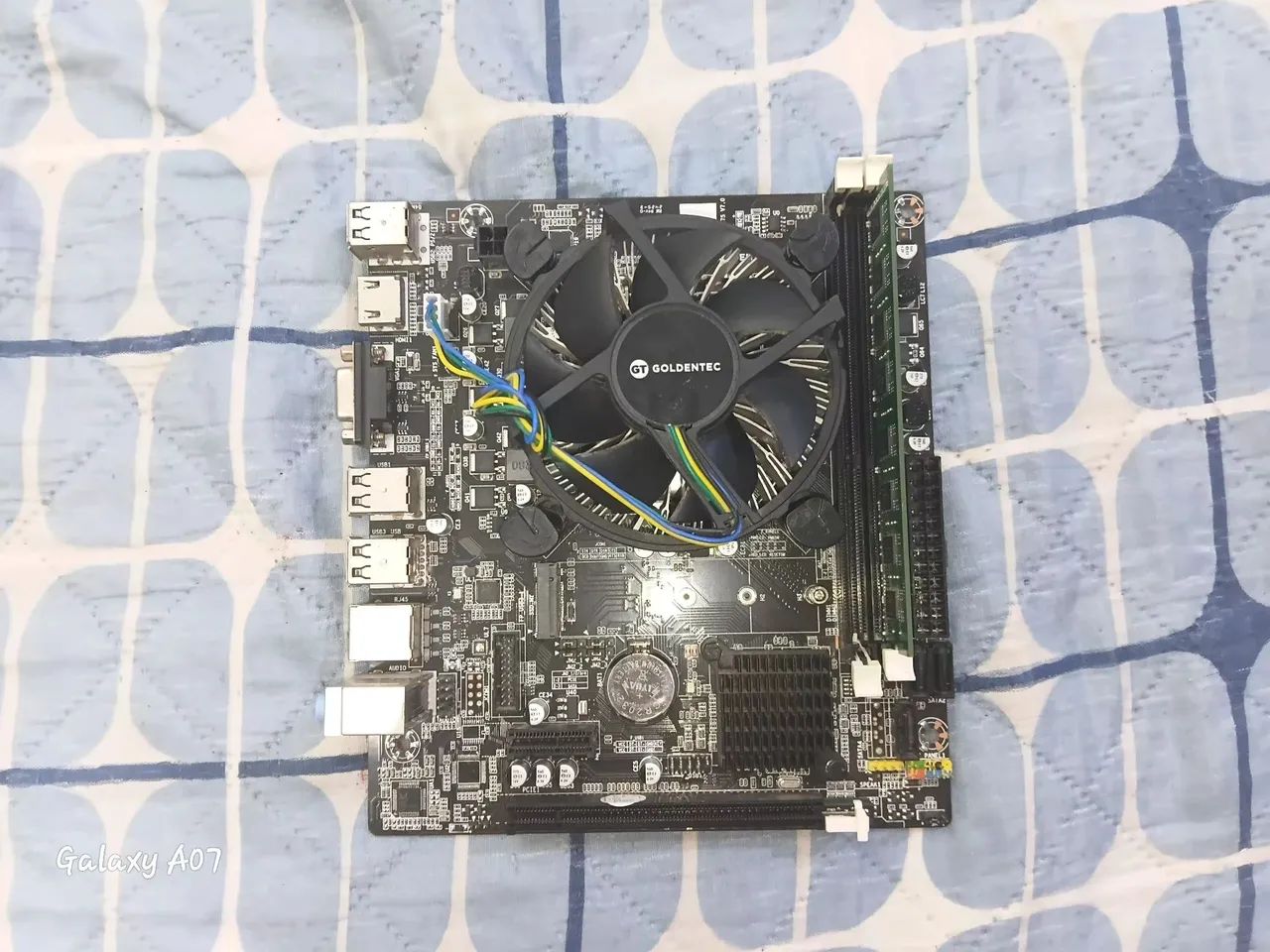 Placa mãe h61 com i5 e ram