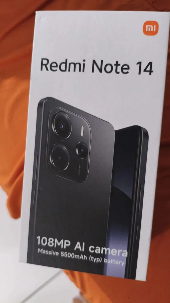 Redimi note 14 com 8g de ram e 256 de memória 