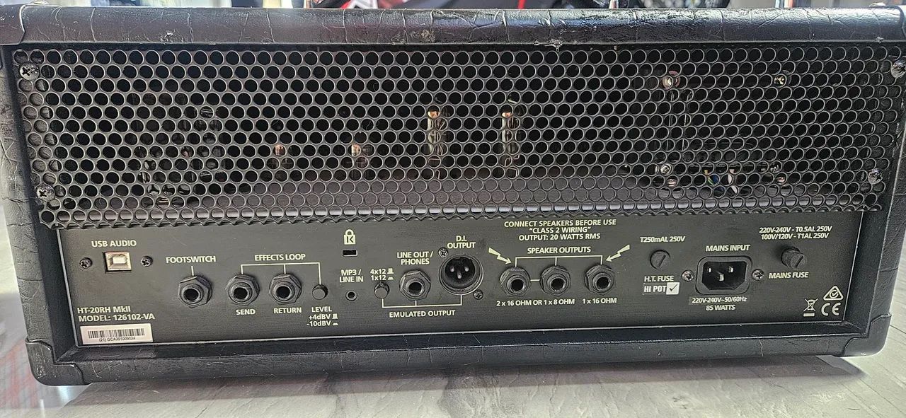 Amplificador cabeçote valvulado HT-20 - Foto 2
