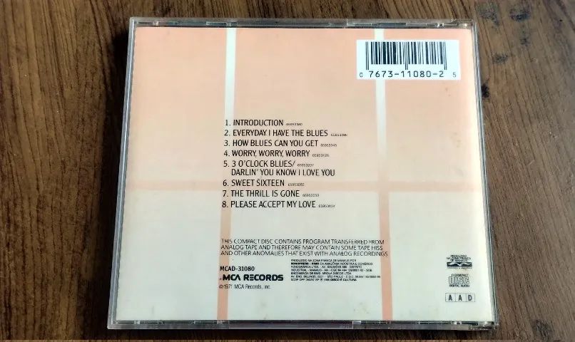 CD B.B. King - Live in Cook County Jail (Clássico) - Foto 2