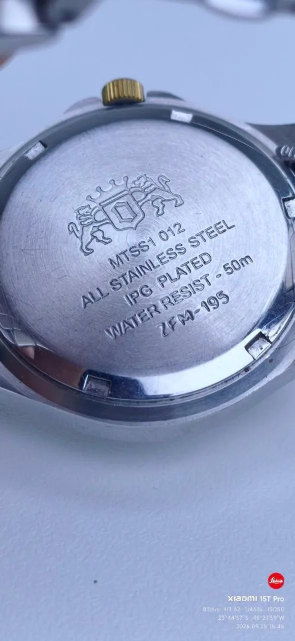 Relógio Orient quartz com calendário  - Foto 4