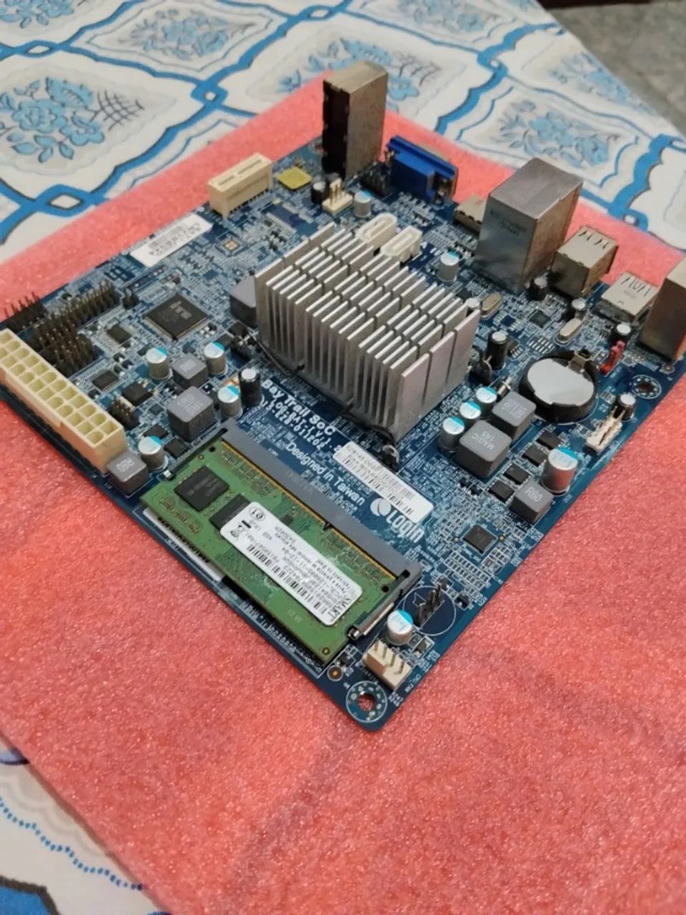 Placa Mãe+Processador