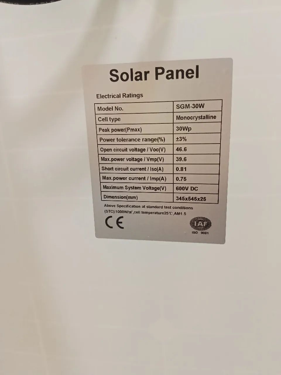 Placas Solar