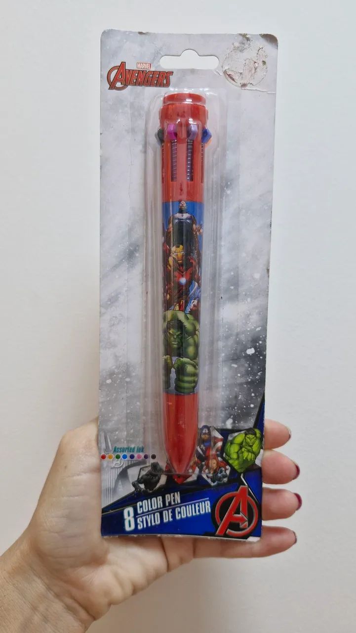 Canetas Super Heroes Avengers Marvel Importada - Foto 2