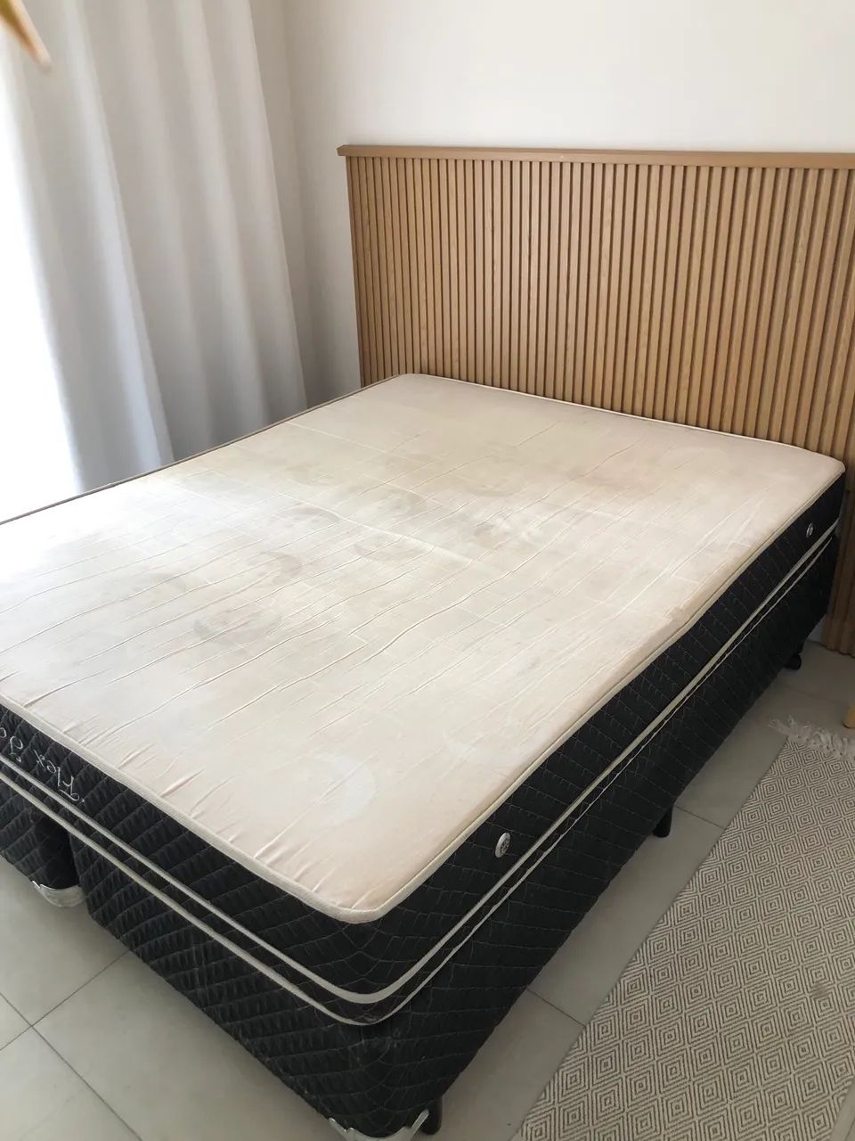 Cama Box Quenn 1,58 x 1,98 (Base + Colchão) - Foto 3